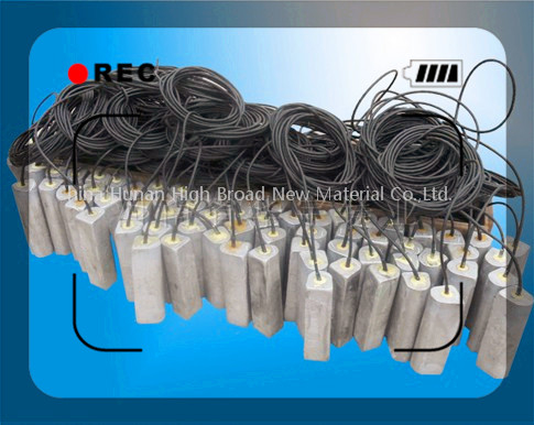 Magnesium anode Backfill ASTM magnesium anode AZ63 type Magnesium Sacrificial anode for cathodic protection