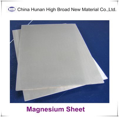 Photoengraving Magnesium Alloy Sheet Hot Roll / Extruded / Cast Type
