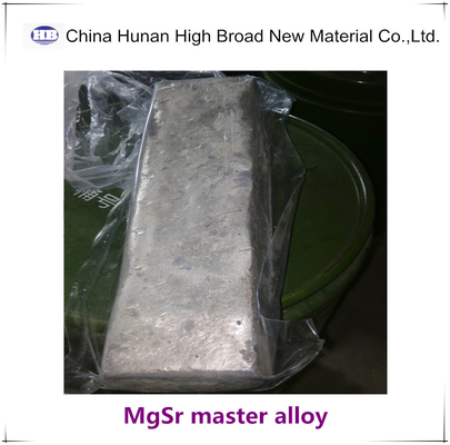 GB Master Alloy Magnesium Strontium Master Alloy MgSr5 MgSr10 MgSr15
