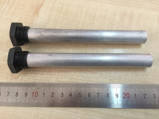 Good Formability Weldability Anode Rods For Steel Tanks Solar Water Heater HP M1C High Potential