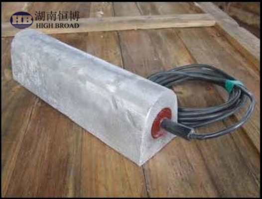 American Standard B348 Magnesium Alloy Anodes Equilibrium Potential Of  1.7V Surface