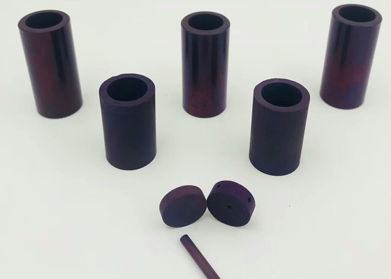 Black Boron Carbide Nozzle Sandblaster Parts Nozzle B4C Neutron Absorbers Material