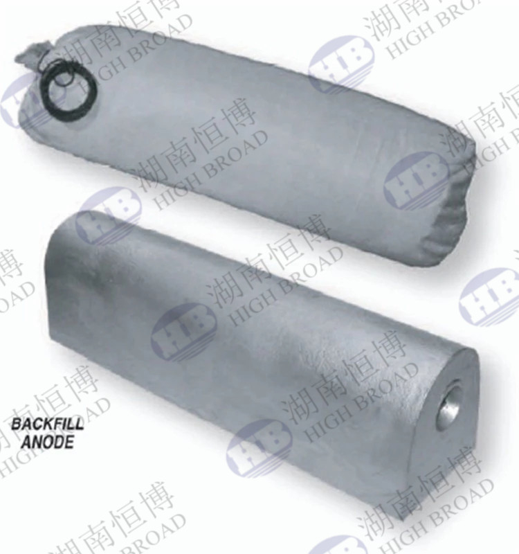Prepackaged Magnesium Sacrificial Anode Cathodic Protection With Backfill And Cable