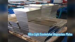 ZK60A Magnesium Alloy Plate for Lightweight Exoskeletons