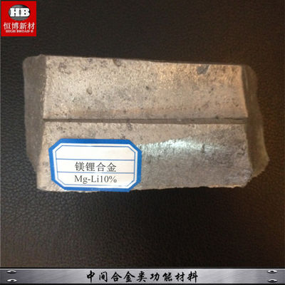 Magnesium Lithium Alloy MgLi10 Lightest Metal Structural Material for Aerospace Applications and Grain Refining