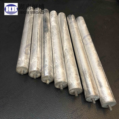 NPT 3/4" Steel Plug Magnesium Mg Mag Sacrificial Rod Anode For Heat Generator AZ31 AZ61 Pure Magnesium 99.9%