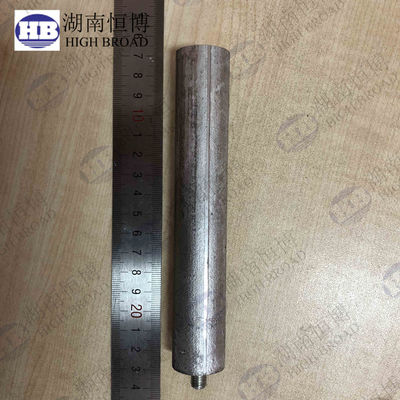 NPT 3/4" Steel Plug Magnesium Mg Mag Sacrificial Rod Anode For Heat Generator AZ31 AZ61 Pure Magnesium 99.9%
