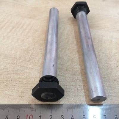 AZ31B Magnesium Anode Rod For Electric Gas Hot Water Heater Steel Tanks