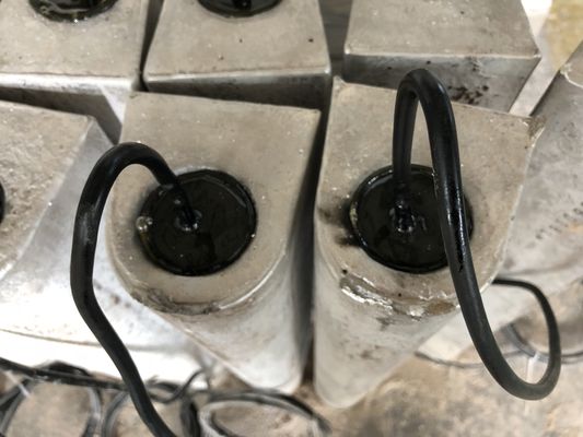 Magnesium / Aluminum / Zinc Sacrificial Anode For Isolated Installations