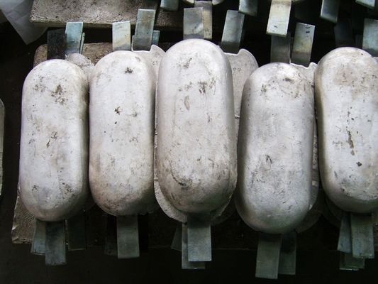 Aluminium Hull Anodes Sacrificial Anode