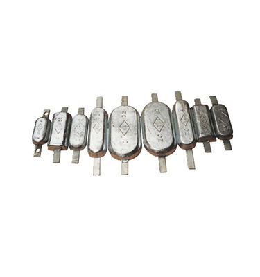 Zinc Hull anode for Ship Marine Sacrificial Zinc Anode