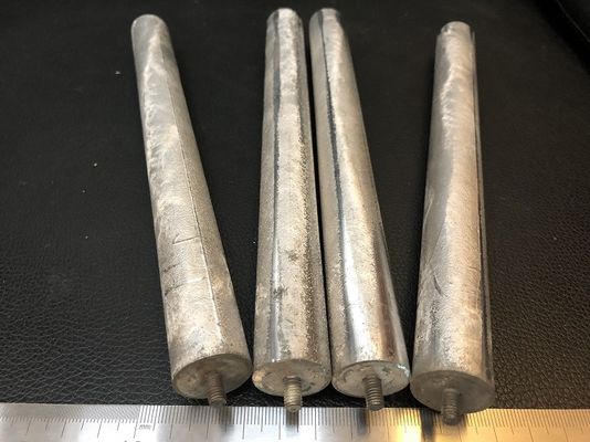 High Broad Water Heater Magnesium Sacrificial Anode Rods AZ31 Casting Metal Parts