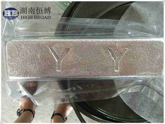 Mgy30 Master Alloy , Magnesium Yttrium master alloys easy to melt