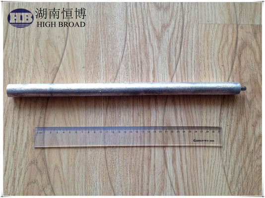 21mm Zinc Alloy Zn-Al-Cd Sacrificial Anode Rod 600mm for Water Heater Odor Control