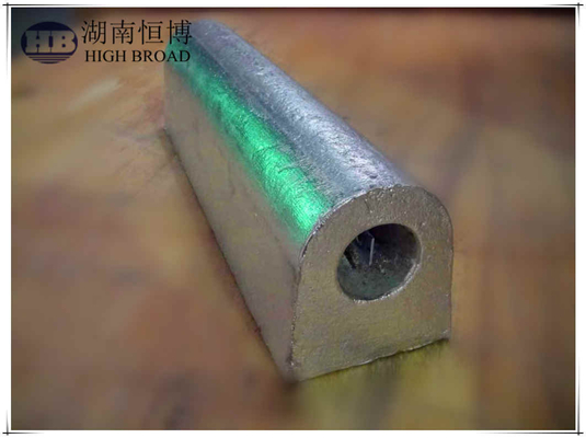 Cathodic Protection Magnesium Anode AZ63C M1C H 1 Grade Used In Buried Steel Structure