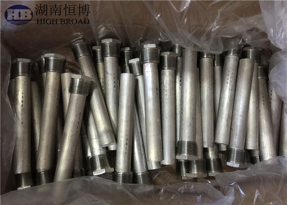 22mm Zinc Alloy Combo Anode Rod 3/4 NPT 750mm Dielectric Nipple Odor Control for Residential Water Heater