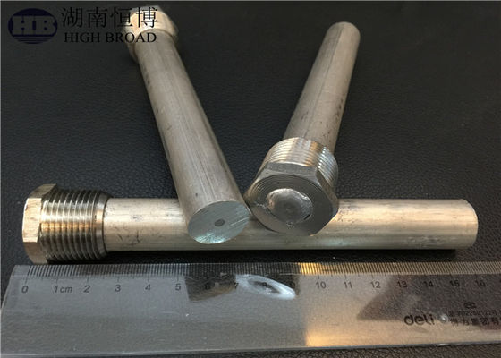 22mm Zinc Alloy Combo Anode Rod 3/4 NPT 750mm Dielectric Nipple Odor Control for Residential Water Heater