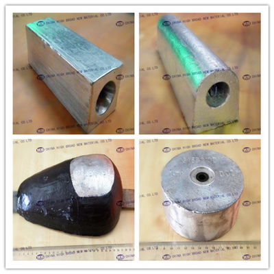 D or R or S or Special Shape Type Magnesium Anode , alloy Sacrificial Anode