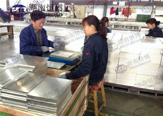 Hot Rolled Mg Magnesium Alloy Sheets  , AZ31B AZ91 Pure Magnesium Alloy Plate For Salt Water Fuel Cell