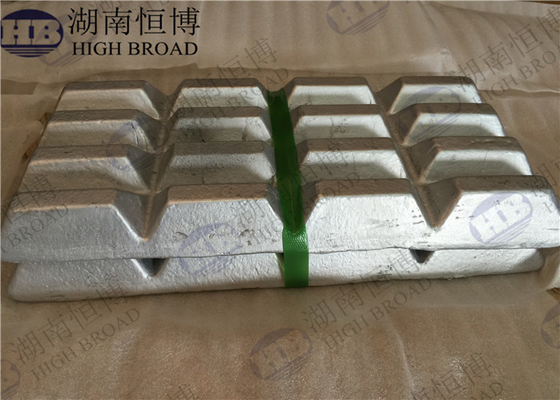 Magnesium based master alloy MgMn ingot shape MgMn2% MgMn3% MgMn5% MgMn10%  ISO 9001 2000 / AS 9100