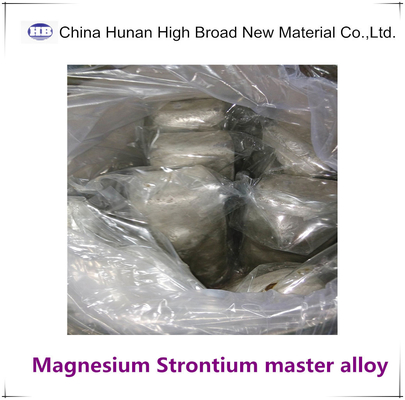 MgSr Magnesium Strontium Master Alloys With Mg Sr Different Ratio