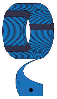 High Potential Magnesium Anodes With Standard Ribbon Core