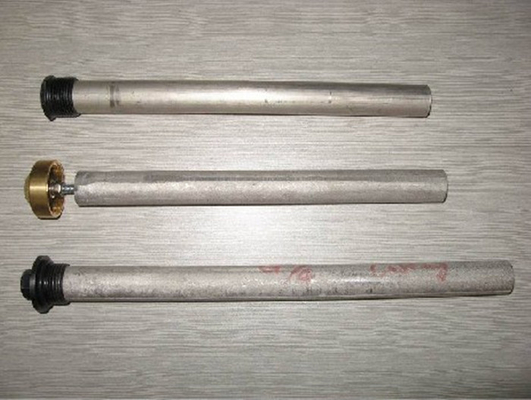 Extruded Water Heater Magnesium Anode Rod 20mm Thickness With 20mm BSB Thread