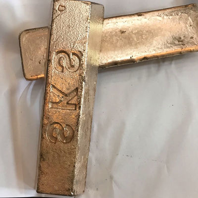 Copper Beryllium Master Alloy CuBe4 Ingot with 4% Beryllium Content for Precipitation Hardening and Spring Contact Applications