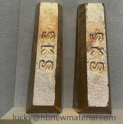 Aluminum Beryllium AlBe Master Alloy 3-5% Be Content Ingot for Grain Refinement
