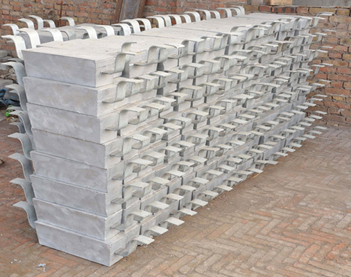 Customized Silver Sacrificial Aluminum Anode For Cathodic Protection