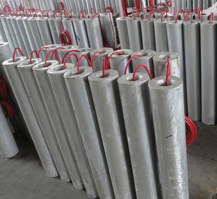 Customized Soil Magnesium Anodes D/S/C Shape Bar 1.7 V 7.7 Kgs / 14.5 Kgs With Bag Backfill