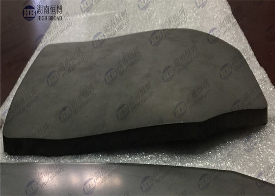 Pressureless Sintered Boron Carbide Ceramic Tile 50x50mm Ultra-Lightweight Ballistic Protection Plate