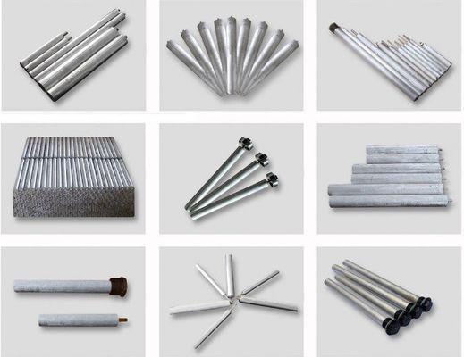 19mm Diameter 900mm Length Magnesium Anode Rod with 3/4 NPT Thread for Condenser System Flexible Link Anode