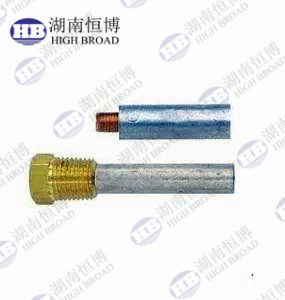 40mm Magnesium Alloy Ultra-Long Anode Rod Custom Thread 2000mm Tank Protection for Industrial Process Tank