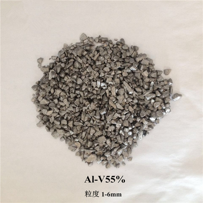 Vanadium Aluminium Master Alloy AlV5-85% Alloy Ingot / Waffle