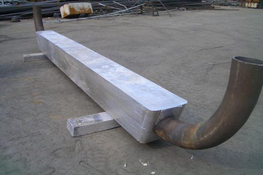 MIL-A-24779 Alloy Aluminum Cathodic Protection Anodes For Seawalls / Pilings