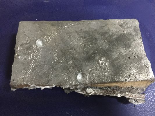 MgSc Magnesium Master Alloy ingot with MgSc 2% MgSc10% MgSc20% MgSc30%