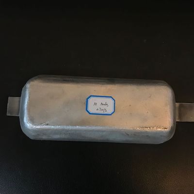 D Shaped Cast Magnesium Anodes High Potential And Regular Potential AZ63C Alloys