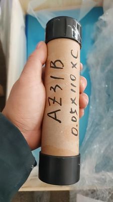 0.05mm Thickness Magnesium Foil AZ31 Hot Rolled