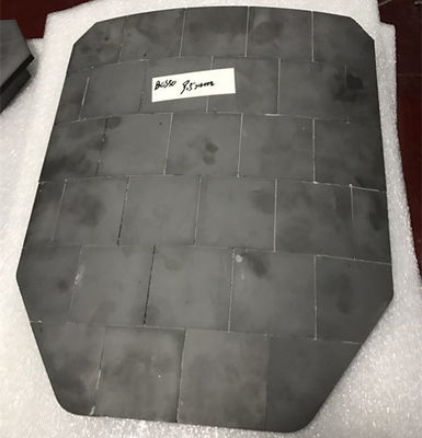 NIJ IV Standard Silicon Carbide Body Armor Plate with High Temperature Tolerance and Wear Resistance