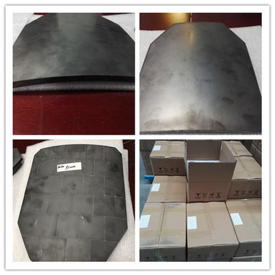 NIJ IV Standard Silicon Carbide Body Armor Plate with High Temperature Tolerance and Wear Resistance
