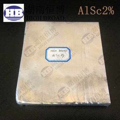 Vacuum Smelting  AlSc30 Scandium Master Alloy For Baseball Bats, Lacrosse Sticks, Bicycle Frames