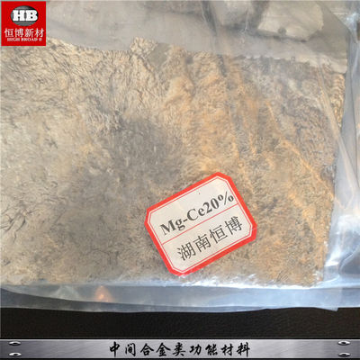 Magnesium Cerium rare earth master alloy ingot MgCe30% MgCe25% alloy