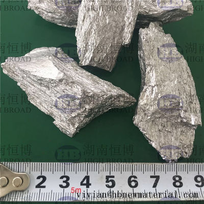 Silver Gray Solid Magnesium Master Alloy 5-30% For Additive In Smelting