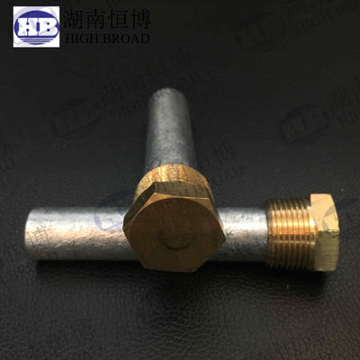 16mm Magnesium AZ31 Mini Anode Rod M8 Thread 250mm Compact Protection for Small Boiler