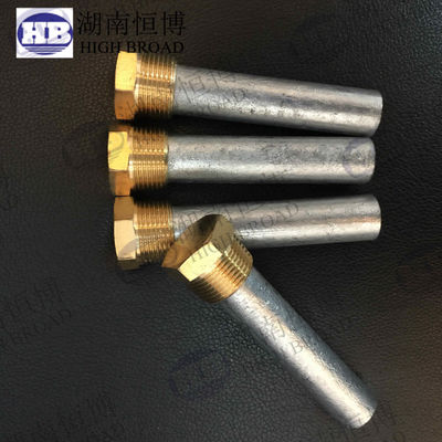 16mm Diameter 900mm Length Aluminum Alloy Flexible Link Anode Rod with 3/4 NPT Thread for Commercial Water Heaters