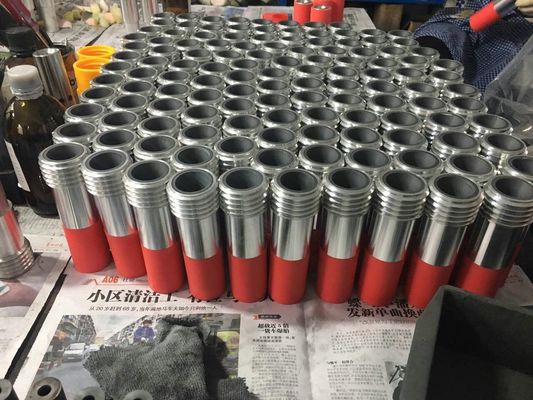 Long Venturi Boron Carbide Nozzle B4C 2" Coarse Thread Venturi Nozzle