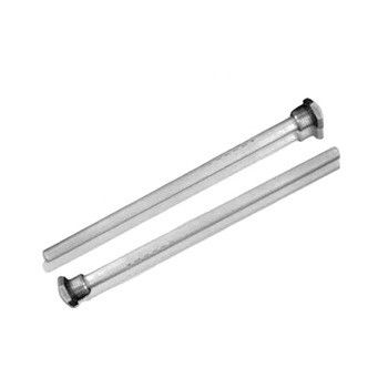 AZ31 AZ63 Magnesium Alloy Water Heater Anode Rod Bars For Galvanized Steel Caps NPT BSPT 3/4"