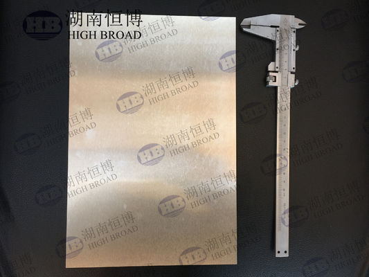 Thermal Conductivity Silver Smooth Magnesium Alloy WE43 Sheet With 1040 Jkg-1k-1 Specific Heat