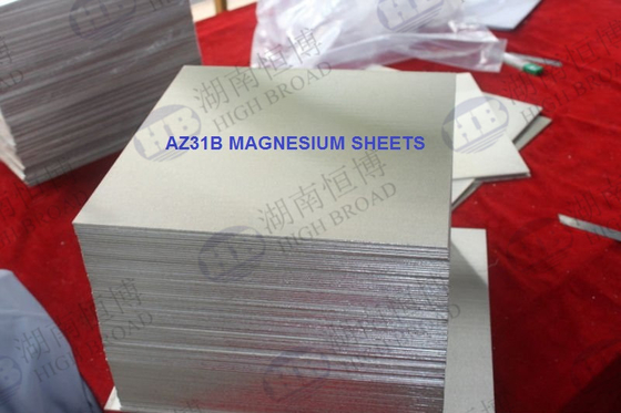 Surface Polished Mg Magnesium Alloy Sheet Az31 Az31b Az61 Plate Material